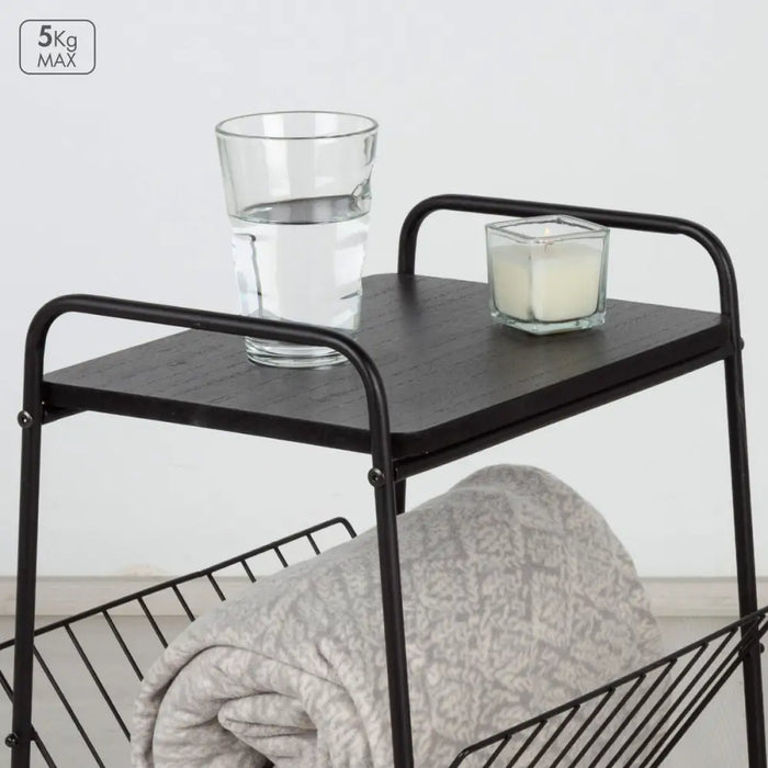Масичка-поставка за списания Max Home Желязо Дървен MDF (4
