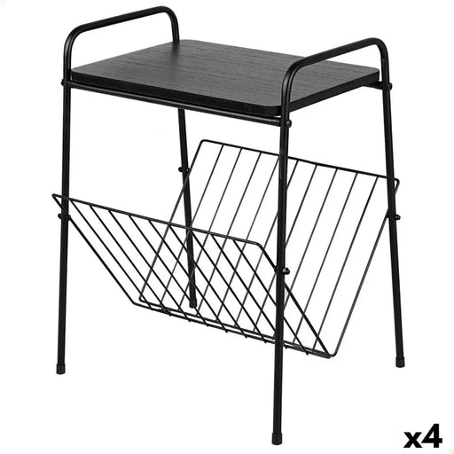 Масичка-поставка за списания Max Home Желязо Дървен MDF (4