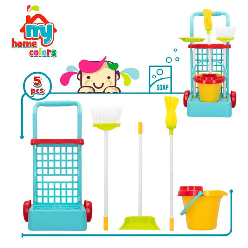 Масичка за Почистване с Аксесоари Colorbaby My Home 30,5 x