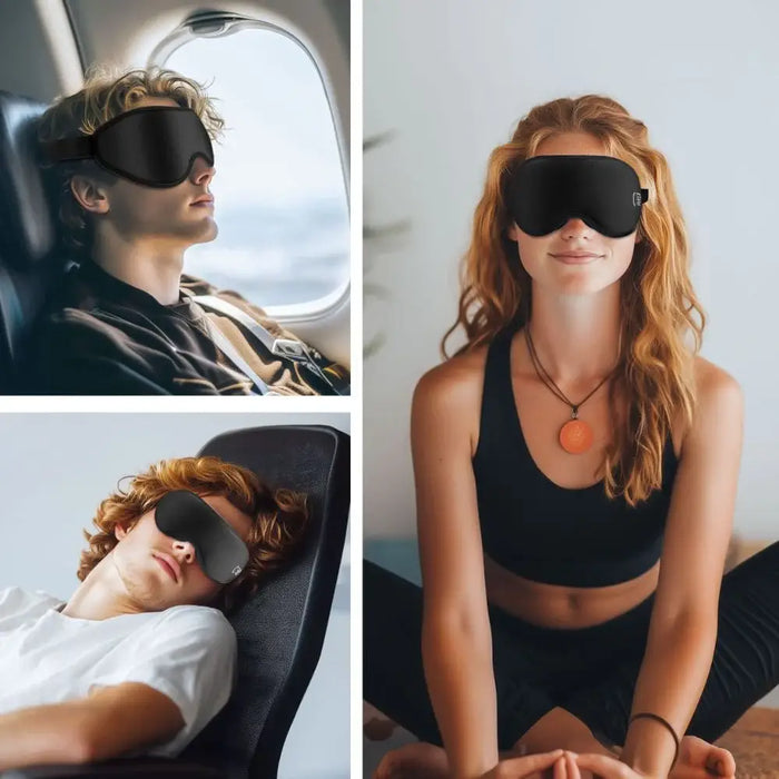 Маска за сън Tech-Protect Eyeshade - черна