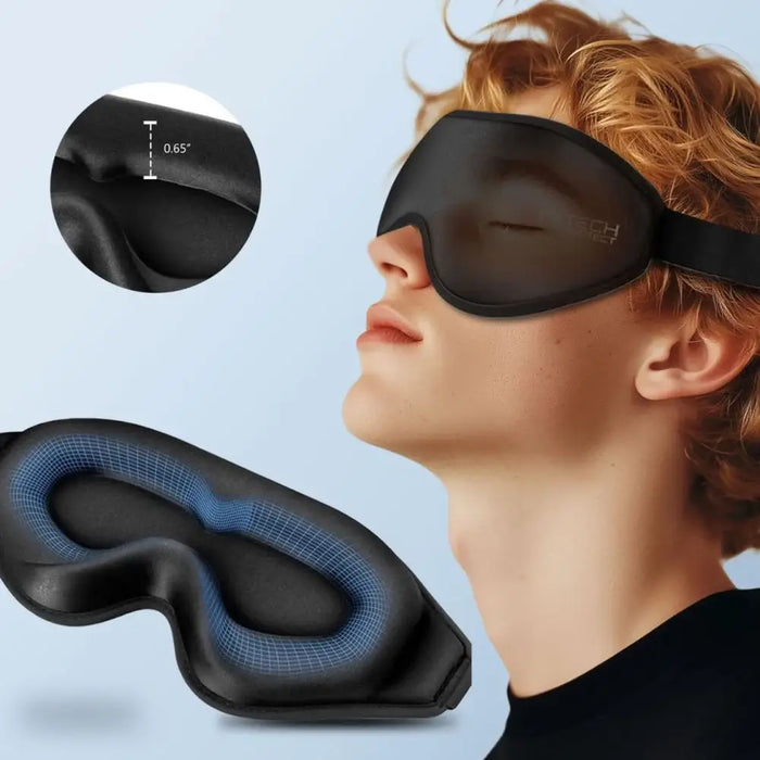 Маска за сън Tech-Protect Eyeshade - черна