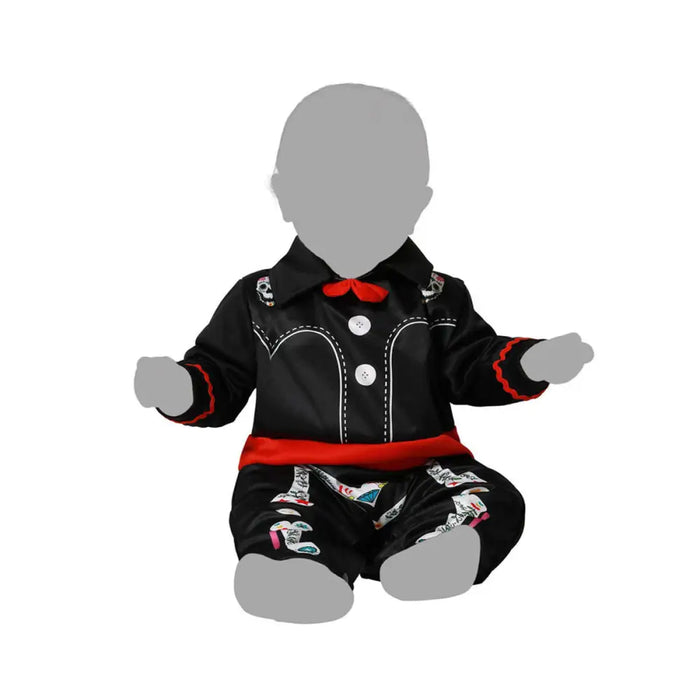 Маскировъчен костюм за деца Скелет 12-24 месеца