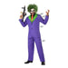 Маскировъчен костюм за възрастни Joker Лилав Убиец (3 Части)
