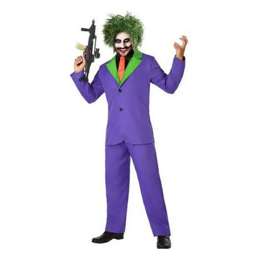 Маскировъчен костюм за възрастни Joker Лилав Убиец (3 Части)