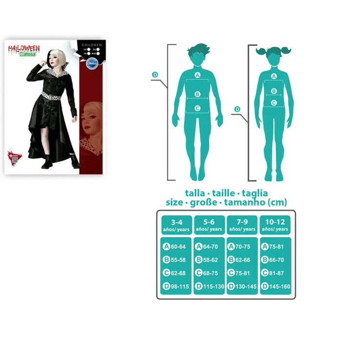Маскировъчен костюм за деца Царица на злото