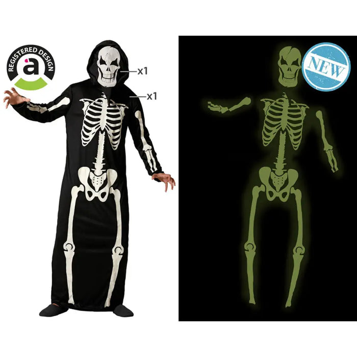 Маскировъчен костюм за възрастни Скелет Halloween