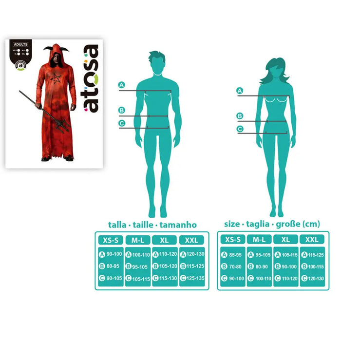 Маскировъчен костюм за възрастни Демон Halloween