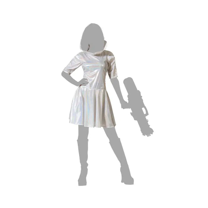 Маскировъчен костюм за възрастни Бял