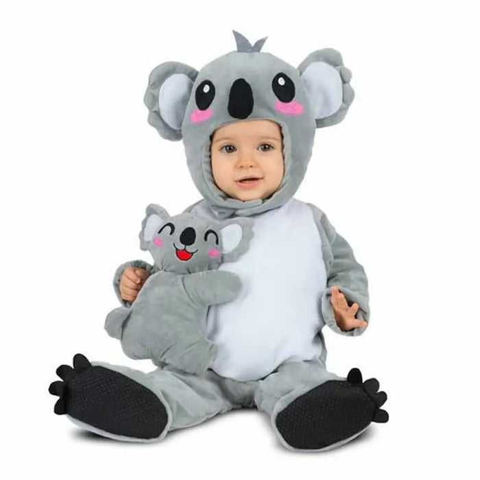 Маскировъчен костюм за бебета My Other Me Сив Koala 4 Части