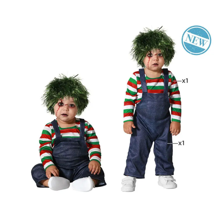 Маскировъчен костюм за бебета Кукла Halloween