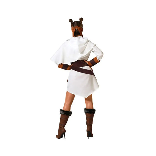 Маскировъчен костюм за възрастни Бял XL