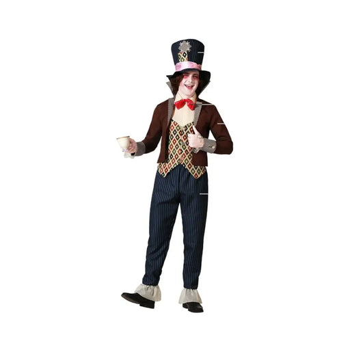 Маскировъчен костюм за възрастни Жена луд шапкар