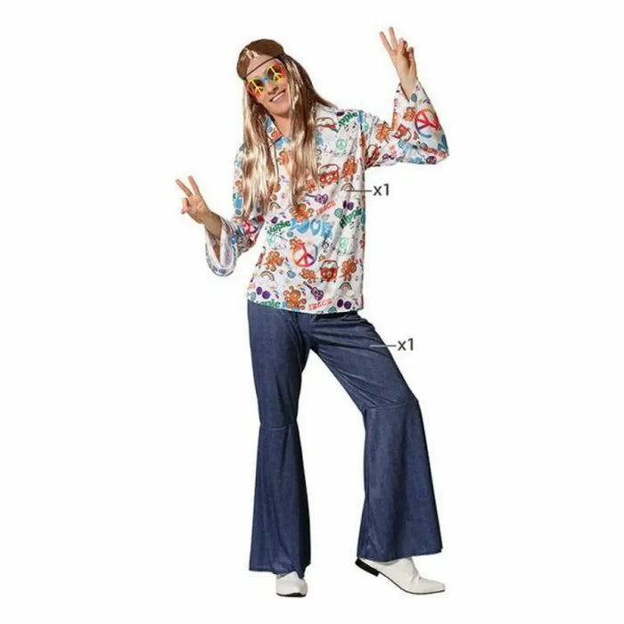 Маскировъчен костюм за възрастни Hippie