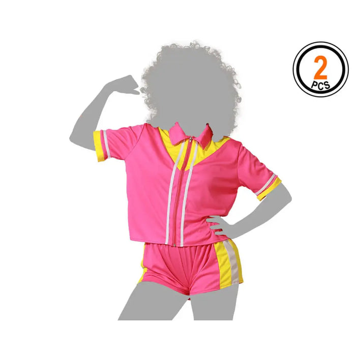 Маскировъчен костюм за възрастни Розов Модерен Един размер