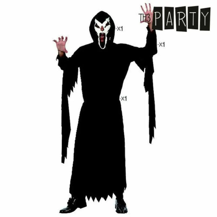 Маскировъчен костюм за възрастни Th3 Party 9695 Черен (2
