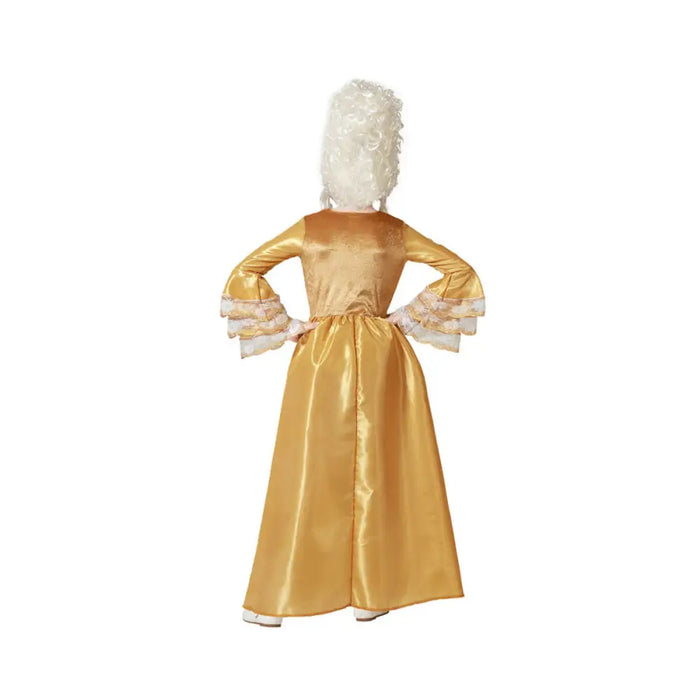 Маскировъчен костюм за деца Куртизанка Златен
