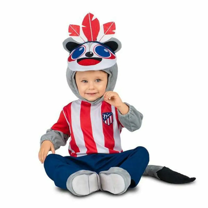 Маскировъчен костюм за бебета Atlético Madrid Червен