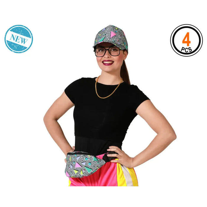 Маскировъчен костюм за възрастни 80-те години (4 броя)