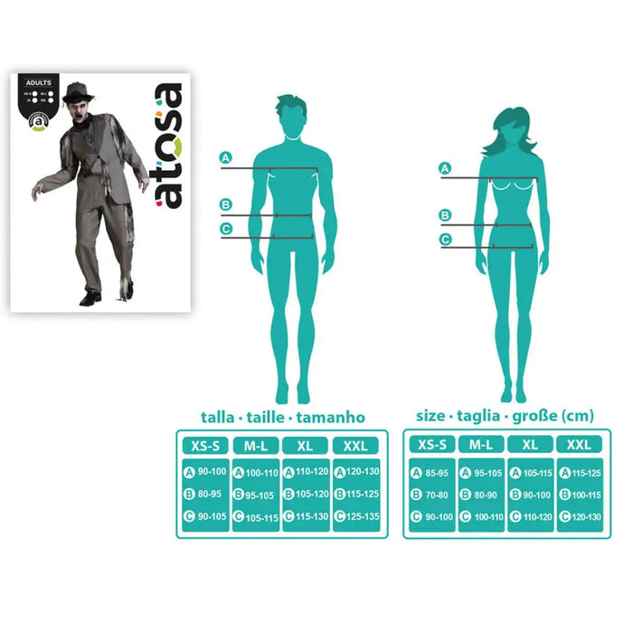 Маскировъчен костюм за възрастни Мъртъв младоженец Halloween