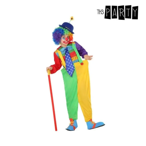 Маскировъчен костюм за деца Жълт Многоцветен (3 Части)