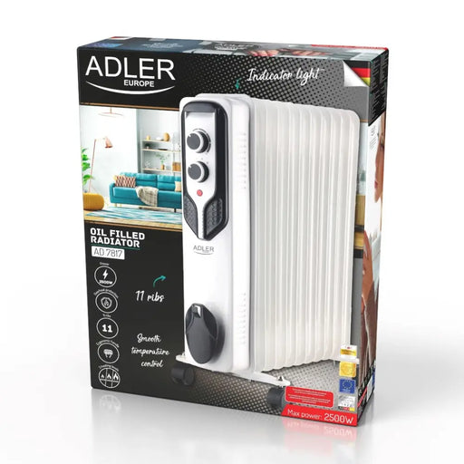 Маслен нагревател ADLER AD 7817 11 ребра