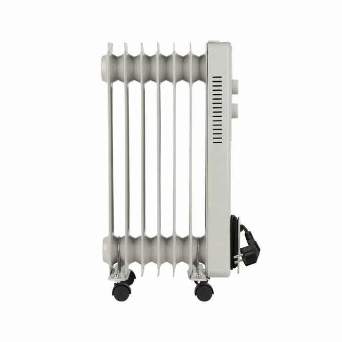 Маслен радиатор (6 ребра) JATA JCR2307 Бял 1500 W