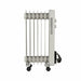 Маслен радиатор (6 ребра) JATA JCR2307 Бял 1500 W