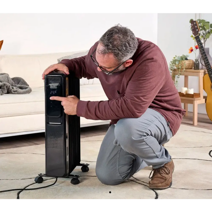 Маслен радиатор Black + Decker BXRA2001E