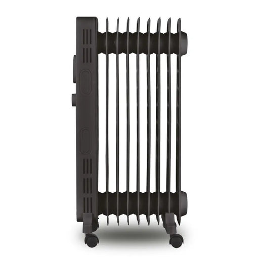 Маслен радиатор Kumtel KUM-1225S Black