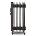 Маслен радиатор Kumtel KUM-1225S Black