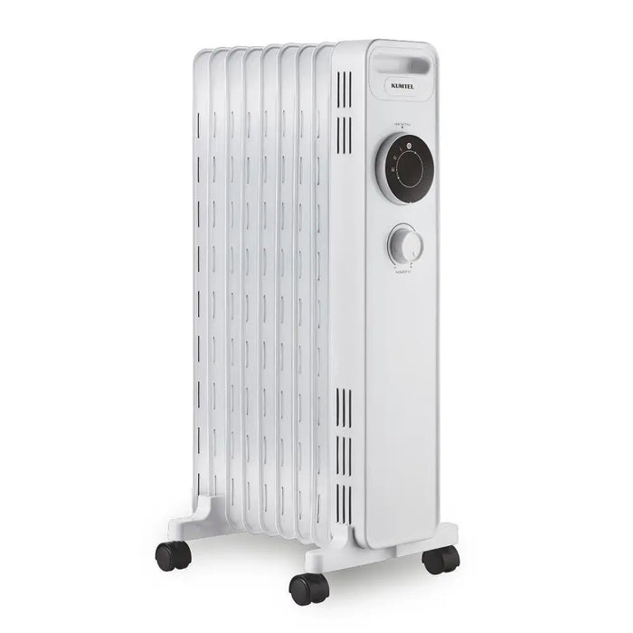 Маслен радиатор Kumtel KUM-1225S White