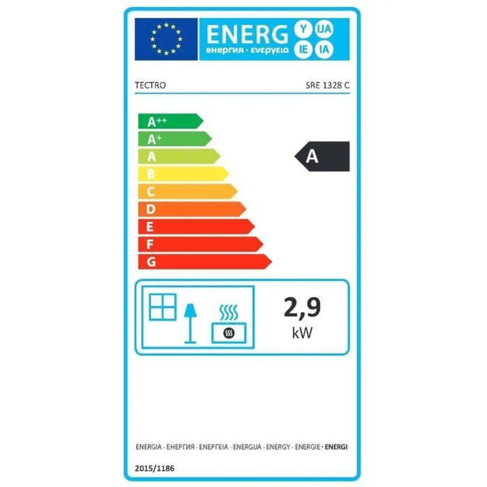 Маслен радиатор SRE 1228 C Черен 2850 W