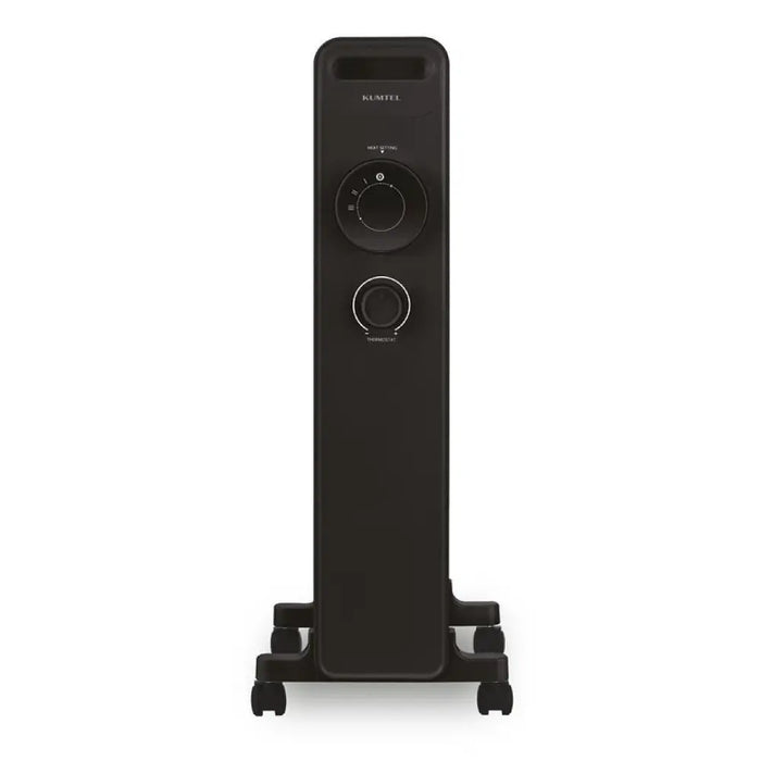 Маслен радиатор Kumtel KUM-1240S Black