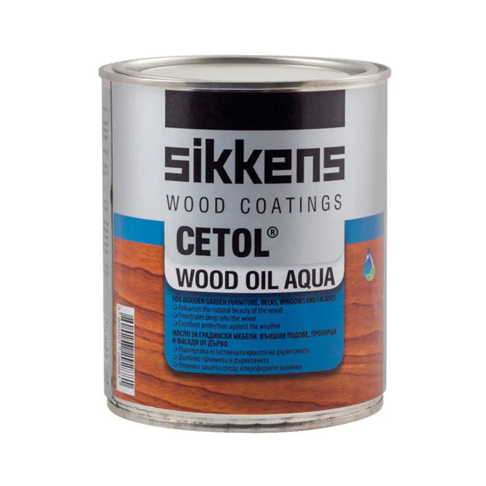 МАСЛО НА ВОДНА ОСНОВА ОРЕХ 0.75 L SIKKENS