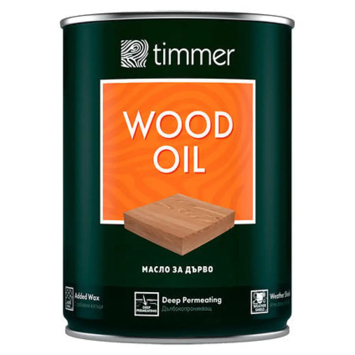 МАСЛО ЗА ДЪРВО БЕЗЦВЕТНО 750 ML TIMMER