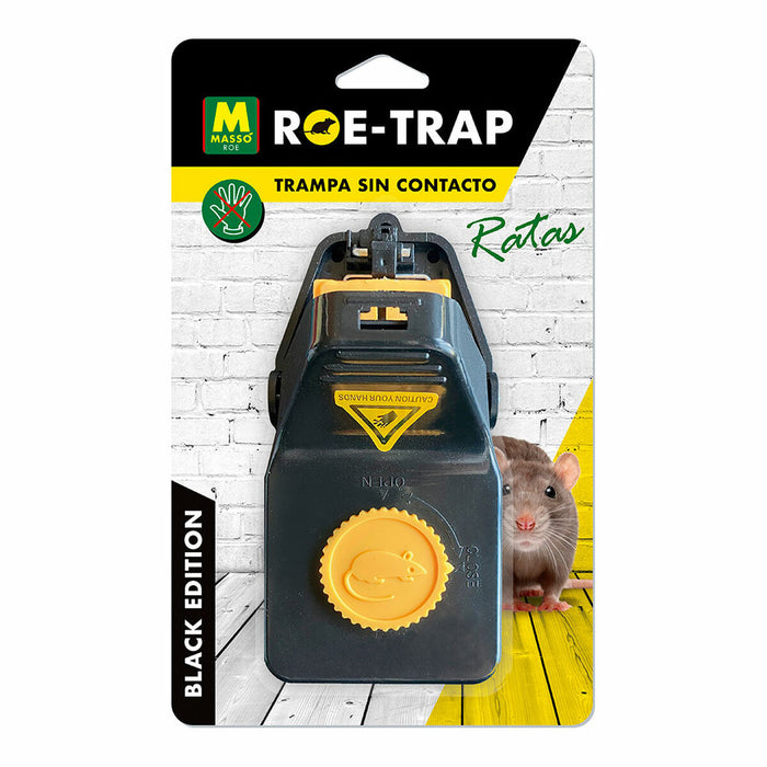 Капан за плъхове Massó Roe-Trap Black Edition 231700 15,2 x 8 x 7,3 cm