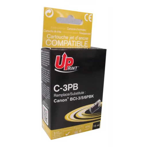 Мастилница UPRINT BCI3/BCI5/BCI6 CANON Фото черeн