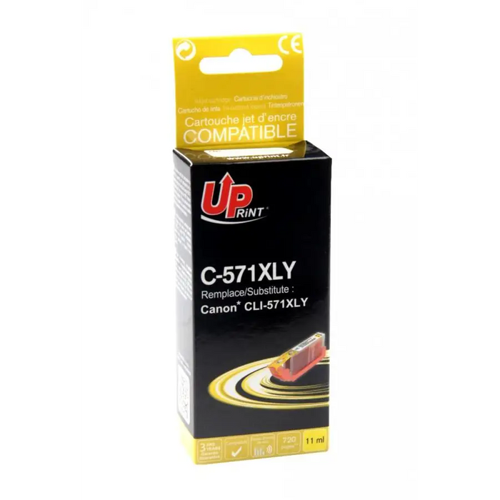 Мастилница UPRINT CLI 571XL-M CANON Yellow