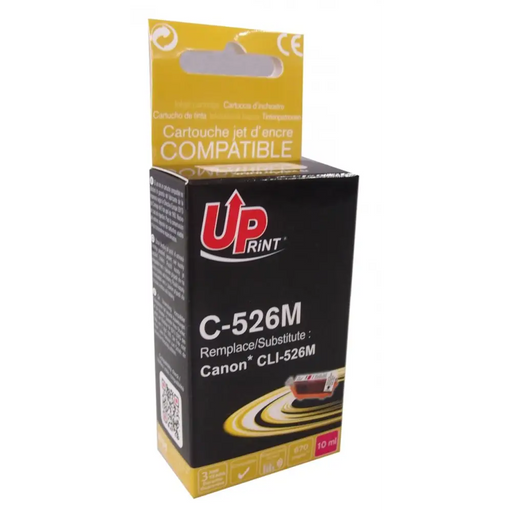 Мастилница UPRINT CLI526 CANON С чип Magenta