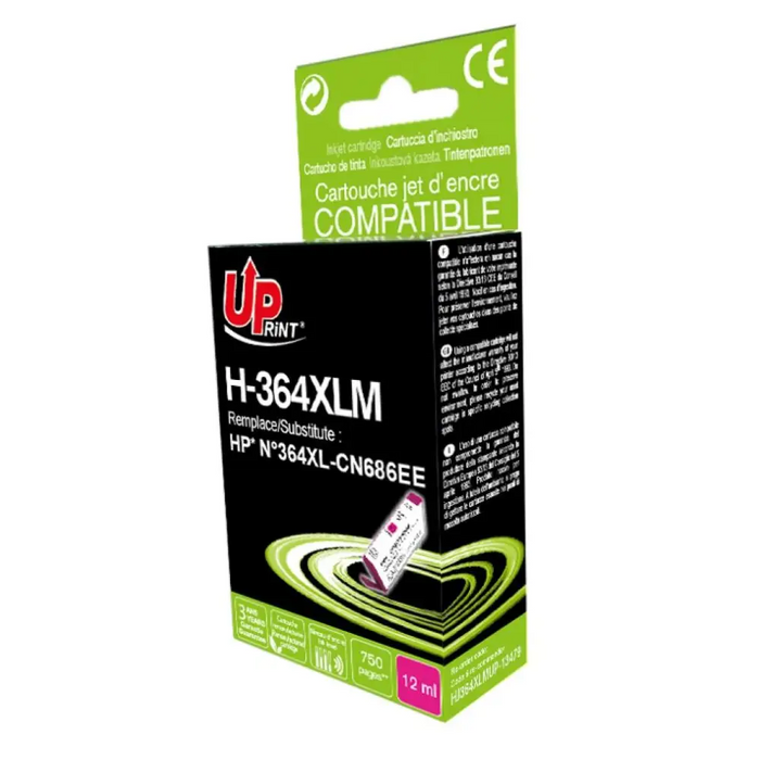 Мастилница UPRINT CN686 HP No364XL Magenta
