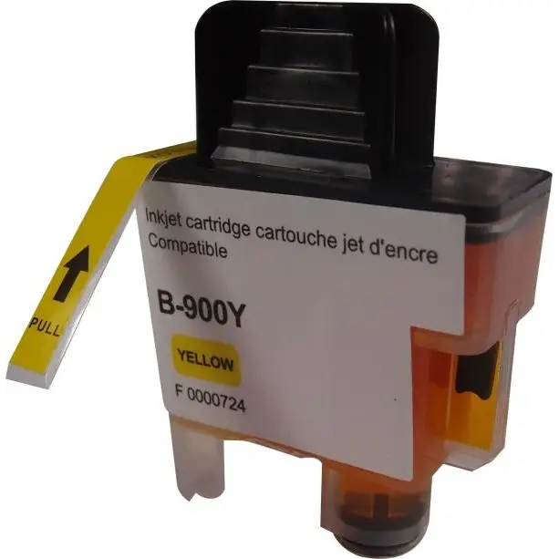 Мастилница UPRINT LC900 BROTHER Yellow