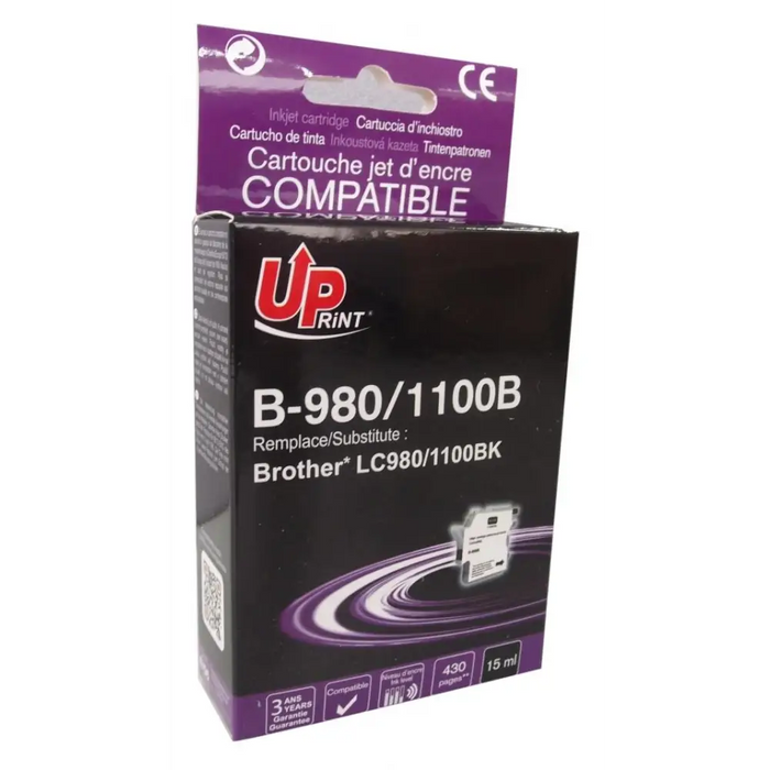 Мастилница UPRINT LC980/1100 BROTHER Черен