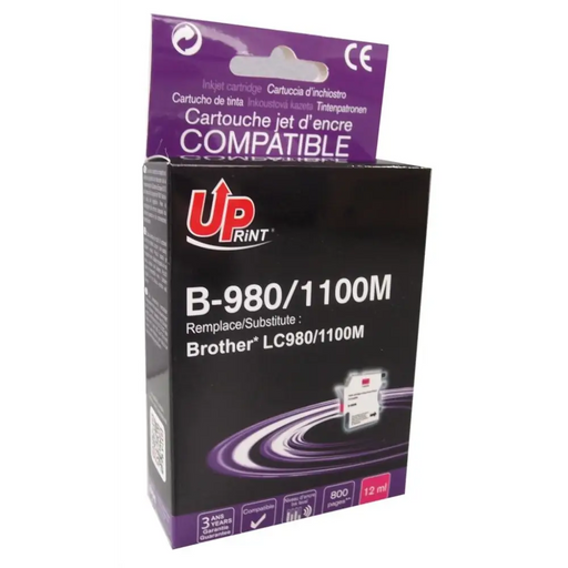 Мастилница UPRINT LC980/1100 BROTHER Magenta