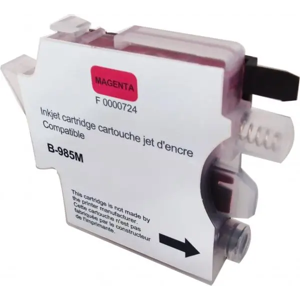 Мастилница UPRINT LC985 BROTHER Magenta