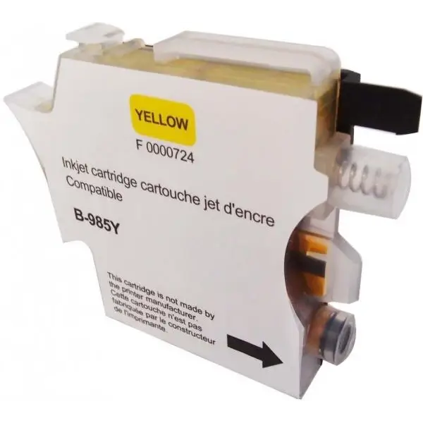 Мастилница UPRINT LC985 BROTHER Yellow
