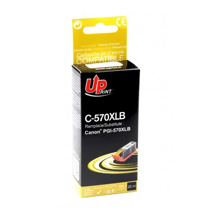 Мастилница UPRINT PGI 570XL CANON Черен