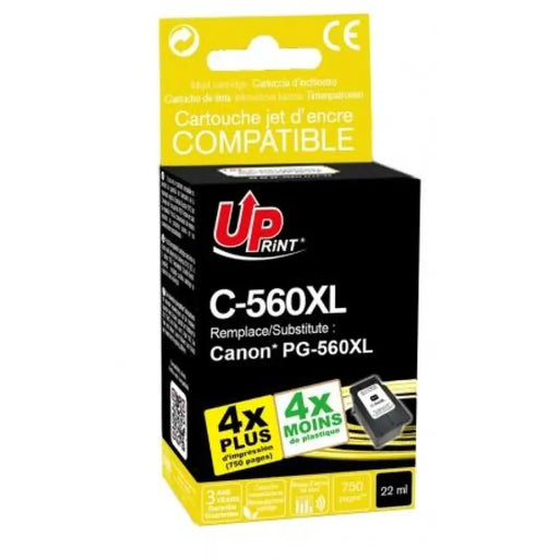 Мастилница UPRINT CANON PG-560XL Черен