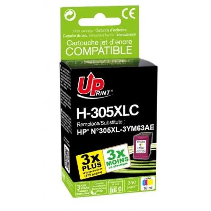 Мастилница UPRINT HP 305XL 3YM63AE Цветна
