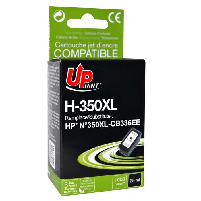 Мастилница за струен принтер UPRINT H-350XL HP Черен