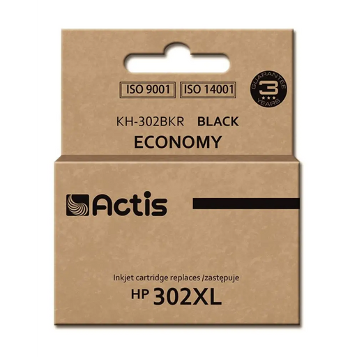 Мастило Actis KH-302BKR (заместител за HP 302XL F6U68AE;